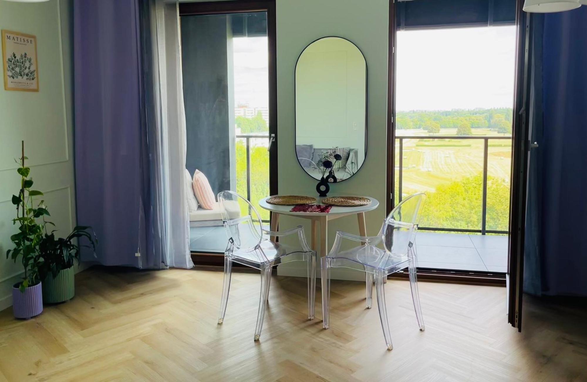 Warsaw Airport Wyscigi - City And Green View Apartment With Underground Garage Екстериор снимка